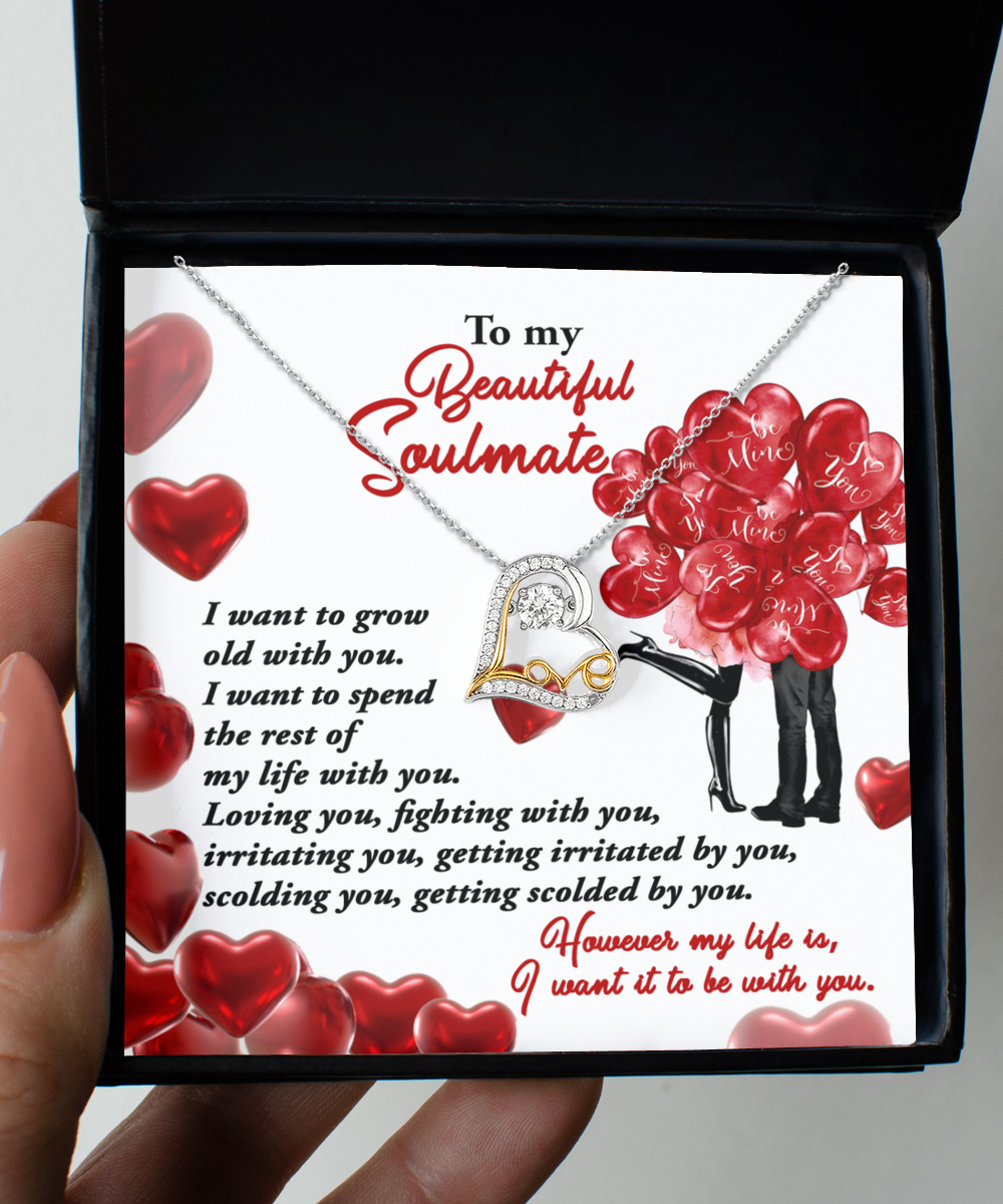 GB_Dancing Love Necklace - want to be with You