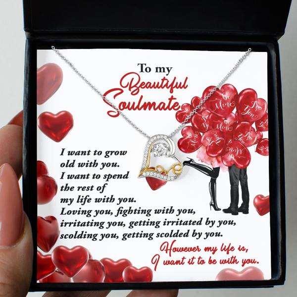 GB_Dancing Love Necklace - want to be with You