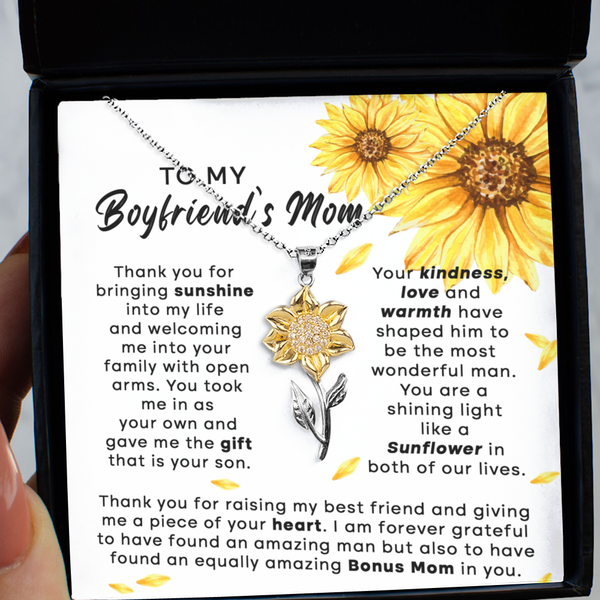 GB_Sunflower Necklace to my Boyfriend's Mom