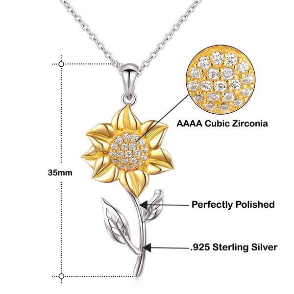 GB_Sunflower Necklace to my Boyfriend's Mom