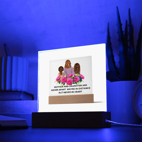 Mother and Daughter Acrylic Plaque